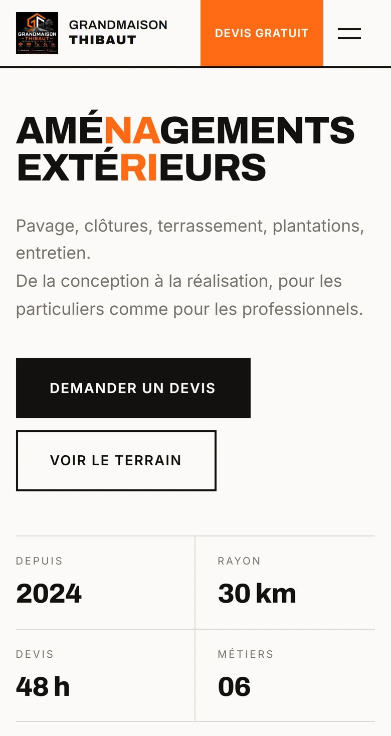 Grandmaison Thibaut, Chantier : éditorial et graphique